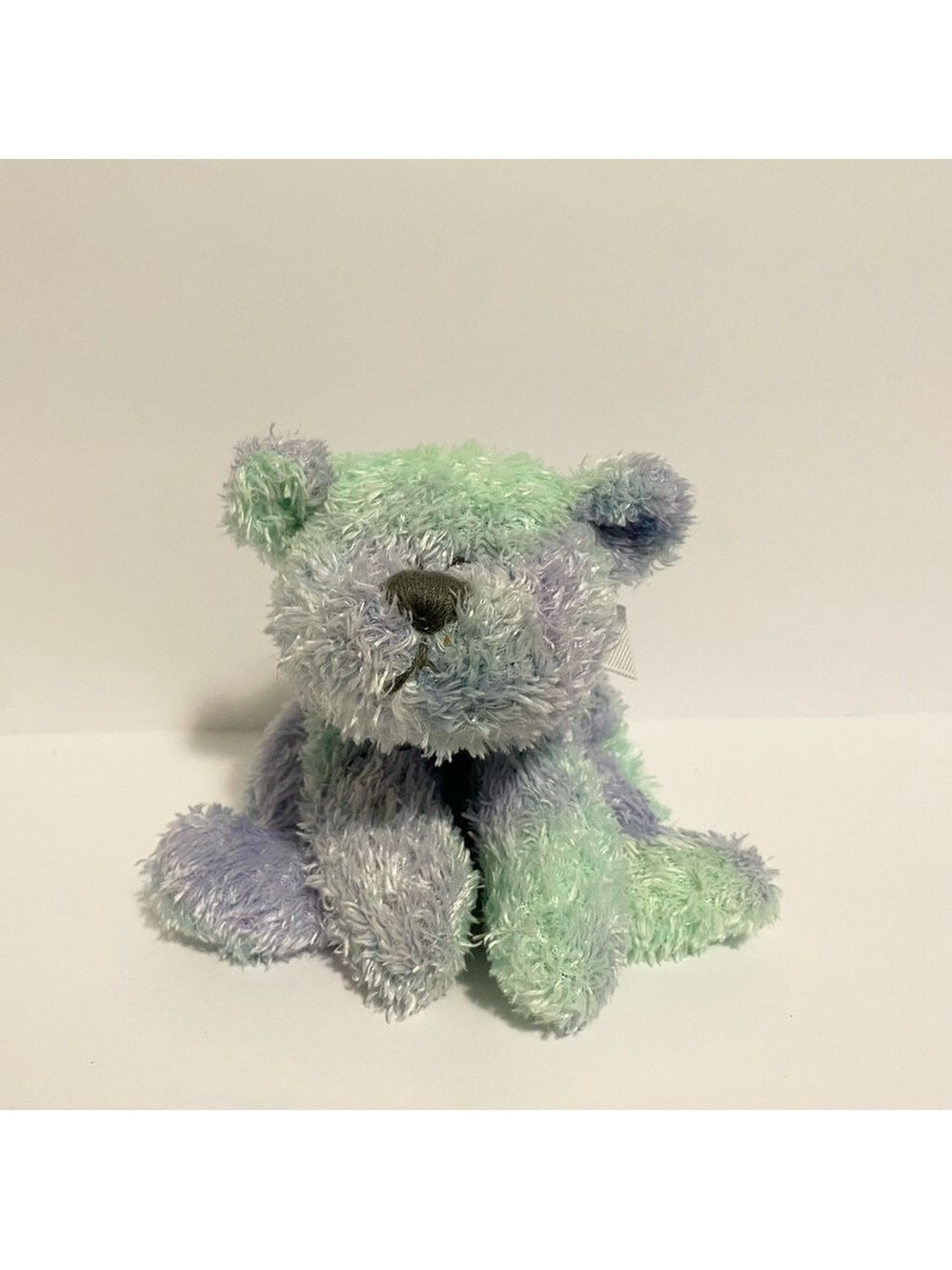 Baby Adventure by Animal Adventure Tie Dye Beanie Bear Plush Floppy Toys r Us 8”